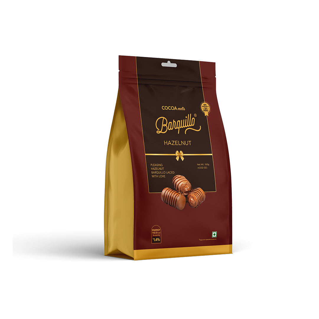 Barquillo Hazelnut Pouch