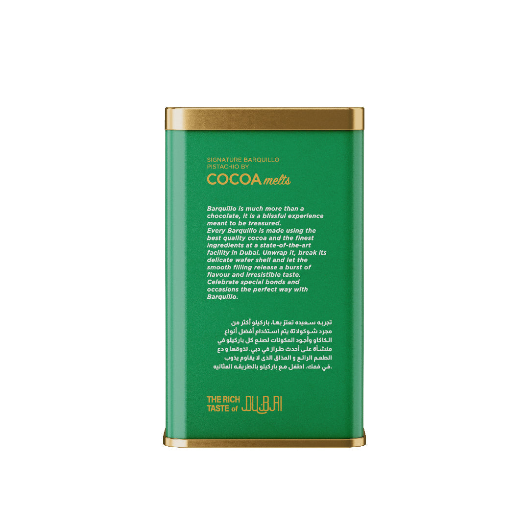 Barquillo Pistachio Tin