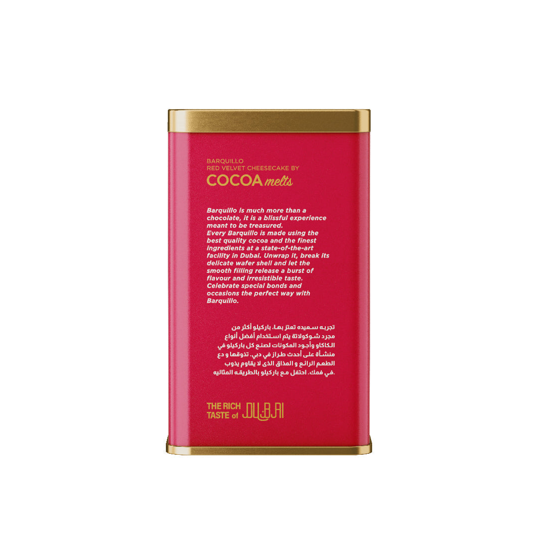 Barquillo Red Velvet Cheesecake Tin
